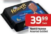 Nestle Heaven-6x60Ml Each