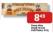 Penny Wise Ready To Use Puff Pastry-400gm