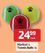 Marlton;s Tennis Ball-3's Pack
