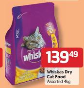 Whiskas Dry Cat Food-4kg-