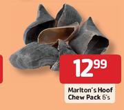 Marlton's Hoof Chew Pack-6's Pack