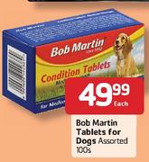 Bob Martin Tablets For Dogs Assorted-100's Pack