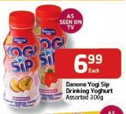 Danone Yogi Sip Drinkung Yoghurt-300gm Each
