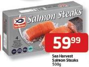 Sea Harvest Salmon Steaks-500gm Each
