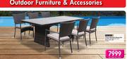 Terrace Leisure 7 Piece Bayside Dinning Set-Each