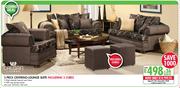 Calgan Lounge 5 Piece Centrino Lounge Suite Including 2 Cubes