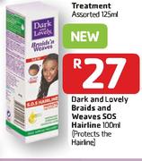 Dark And Lovely Braids And Weaves SOS Hairline-100ml