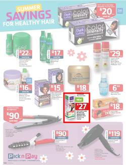 Pick N Pay : Summer Savings On Health & Beauty (21 Oct - 3 Nov 2013), page 4