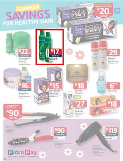 Pick N Pay : Summer Savings On Health & Beauty (21 Oct - 3 Nov 2013), page 4