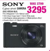 Sony Cyber-Shot Camera(DSC-WX300 BLK)