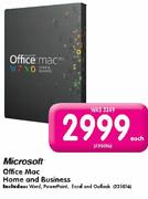 Microsoft Office Mac Home And Business-Each