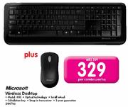 Microsoft Wireless Desktop(800)-Per Combo