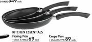 Kitchen Essentials Frying Pan-20cm Each