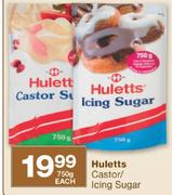 Huletts Castor/Icing Sugar-750Gm Each
