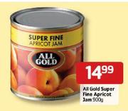 All Gold Super Fine Apricot Jam-900g