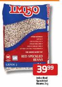 Imbo Red Speckled Beans-2Kg
