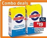 Snowflake Self Raising Wheat Flour-2 x 1Kg