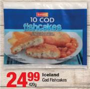 Iceland Cod Fishcakes-420Gm