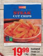 Iceland Steak Cut Chips-1.5Kg