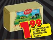Tiffany Nice/Milk/Glucose Milk + Honey Biscuits-50gm Each