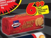 Moir's Lemon Creams Beskuitjies-200gm