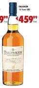 Talisker 10 Year Old Whisky-750ml