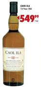 Caol Ila 12 Year Old Whisky-750ml