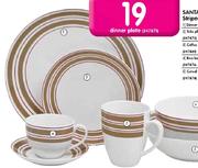 Santa Fe Striped Loose Dinnerware Cereal Bowl-Each