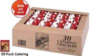 Christmas 30 Pack Catering Crackers-Per Pack