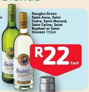 Douglas Green Saint Anna,Saint Clare, Saint Morand,Saint Celine,Saint Raphael Or Saint Vincent-750ml