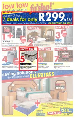 Ellerines : Christmas Made Easy With Low Low Instalments Guaranteed! (Valid until 23 Jan 2014), page 4