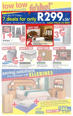 Ellerines : Christmas Made Easy With Low Low Instalments Guaranteed! (Valid until 23 Jan 2014), page 4