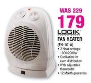 Logik Fan Heater-FH-101A