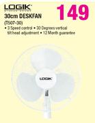 Logik 30cm Deskfan-T507-30