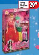 Fashion Life Doll With Outfits-28cm