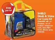 Shield Wash & Shine Car Care Kit