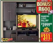 Lewis Frankfort 3 Piece Wall Unit