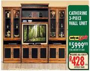 Catherine 3 Piece Wall Unit
