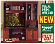 Tamara 2 Piece Wall Unit