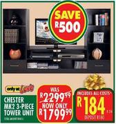 Chester MK2 3 Piece Tower Unit