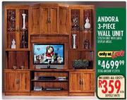 Andora 3 Piece Wall Unit