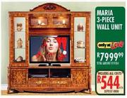 Maria 3 Piece Wall Unit