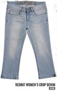 Redbat Women's Crop Denim