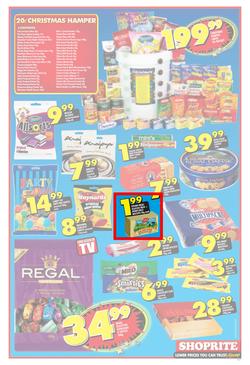 Shoprite Gauteng : Low Price Christmas Specials (9 Dec - 25 Dec 2013), page 5