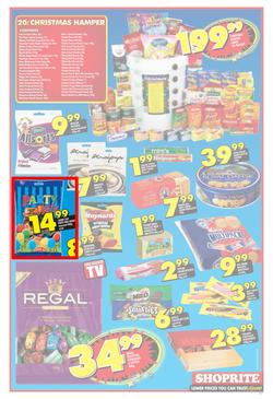 Shoprite Gauteng : Low Price Christmas Specials (9 Dec - 25 Dec 2013), page 5