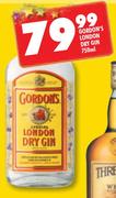 Gordon's London Dry Gin-750ml