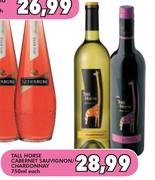 Tall Horse Cabernet Sauvignon/Chardonnay-750ml Each