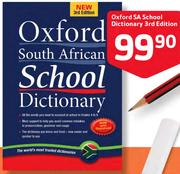 Oxford SA School Dictionary 3rd Edition