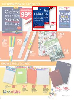 Pick N Pay : Save On Back To School Gear (6 Jan - 2 Feb 2014), page 5