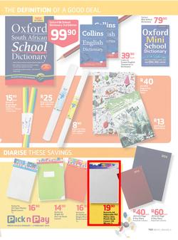 Pick N Pay : Save On Back To School Gear (6 Jan - 2 Feb 2014), page 5